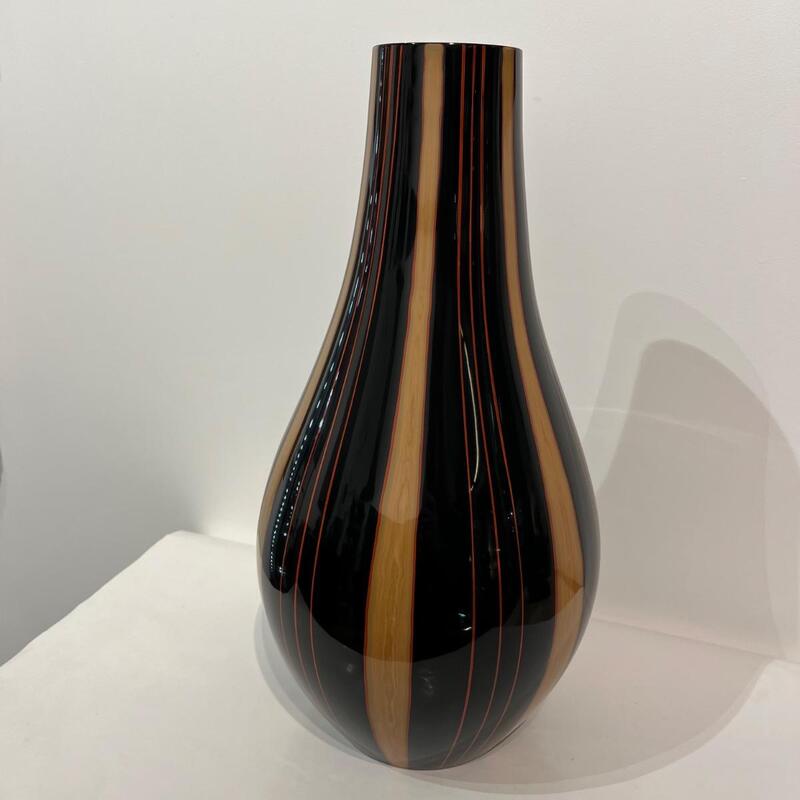 Vase japonais en laque sèche De Hiroyoshi Amagasa